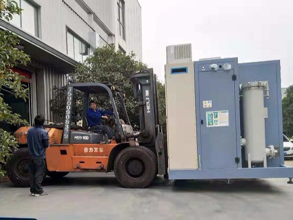 凱斯帕精密測試機(jī)卸柜到位案例